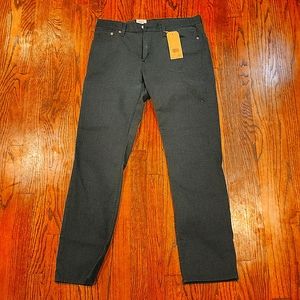 LEVI'S 511 Dark Green Slim Fit (Stretch) Jeans 33x32